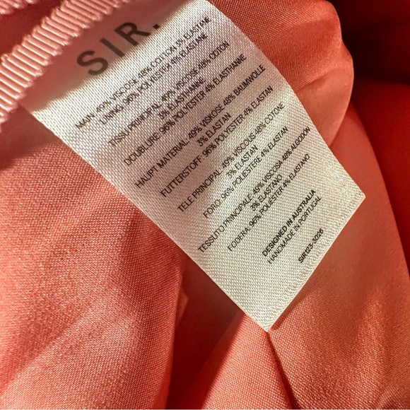 NWOT SIR. The Label ‘Giacomo Split Maxi Skirt’ in Pink Size Large - Picture 6 of 16